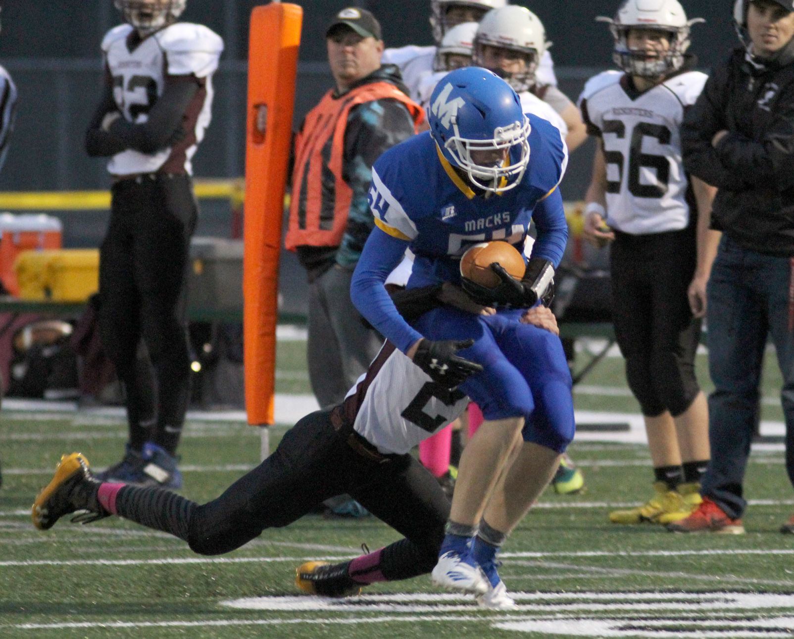 Elkhart Lake-Glenbeulah at McDonell football 10-4-19